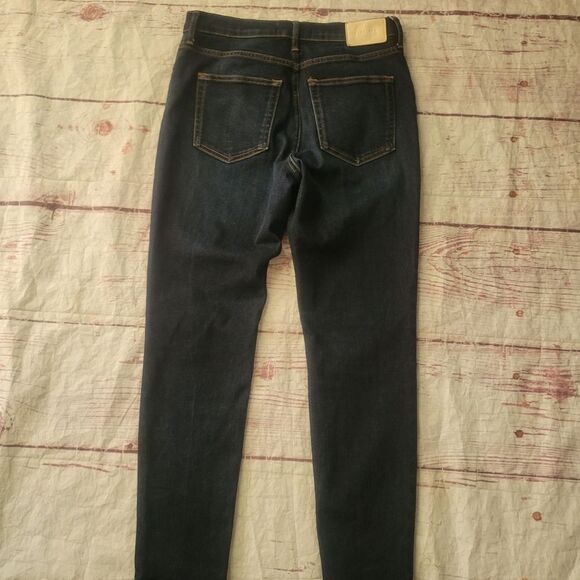 Everlane The High Rise Skinny Ankle Jeans Size 28 - Picture 4 of 7